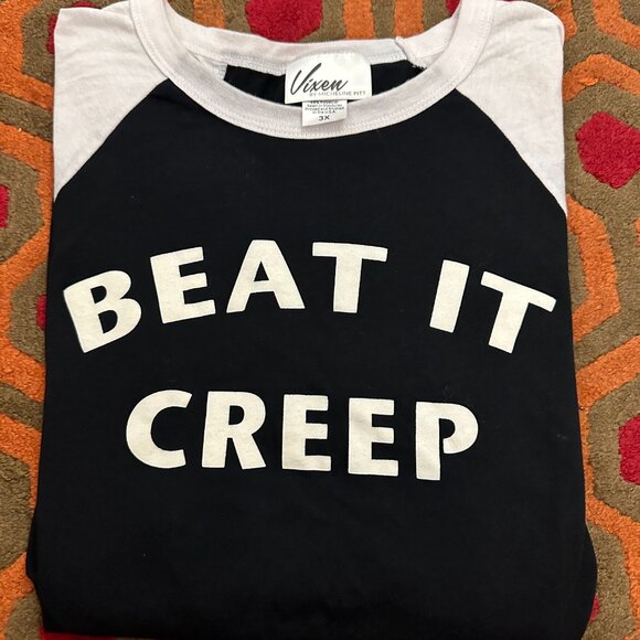 Beat It Creep Top 3x Vixen by Micheline Pitt - Picture 2 of 3